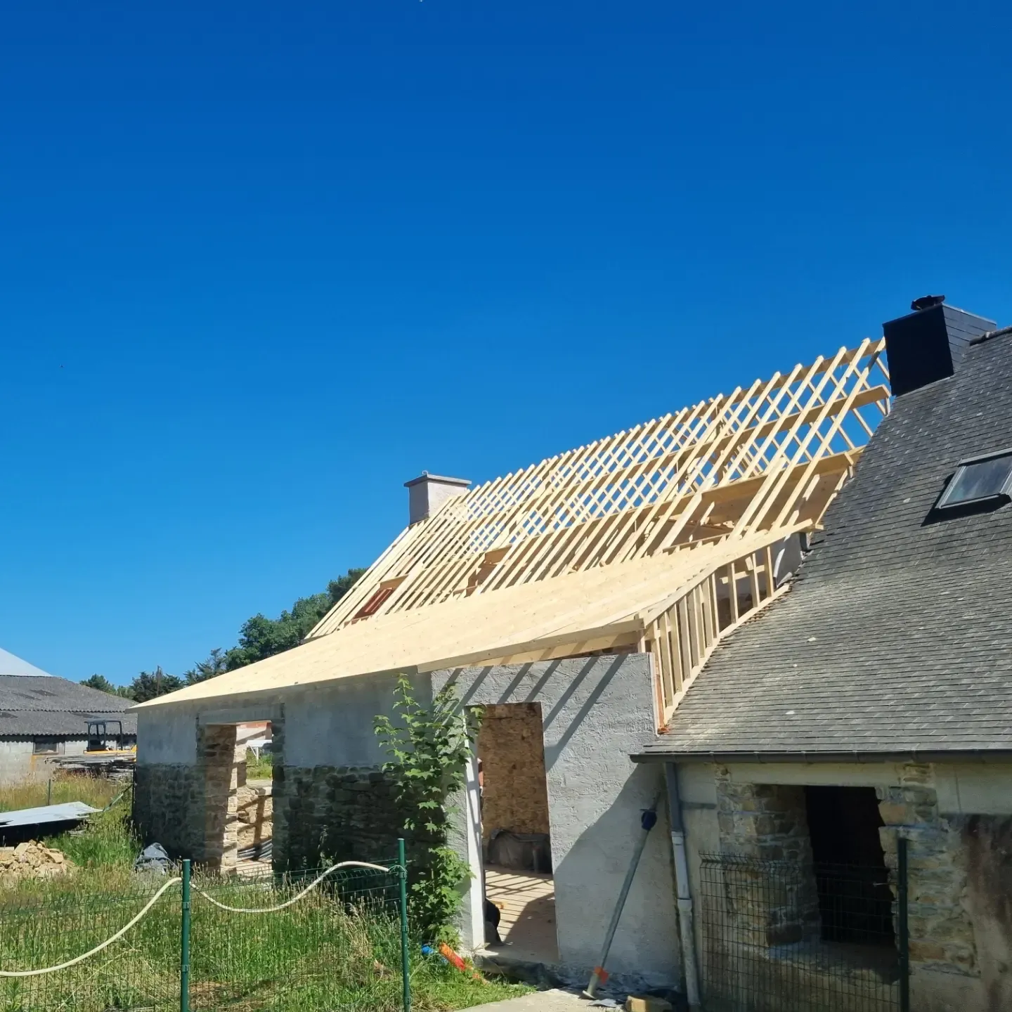 carport bois guichen