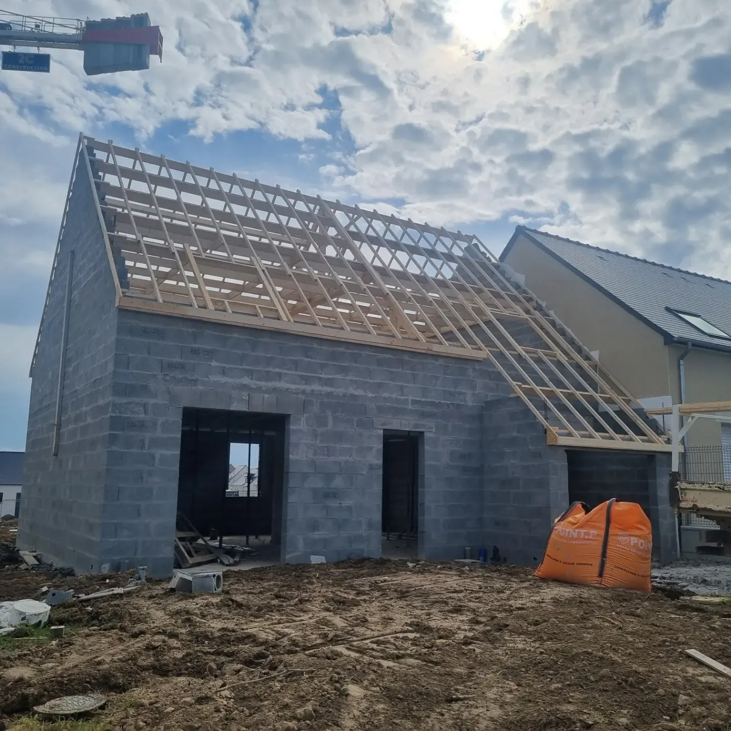 extension bois maison plechatel